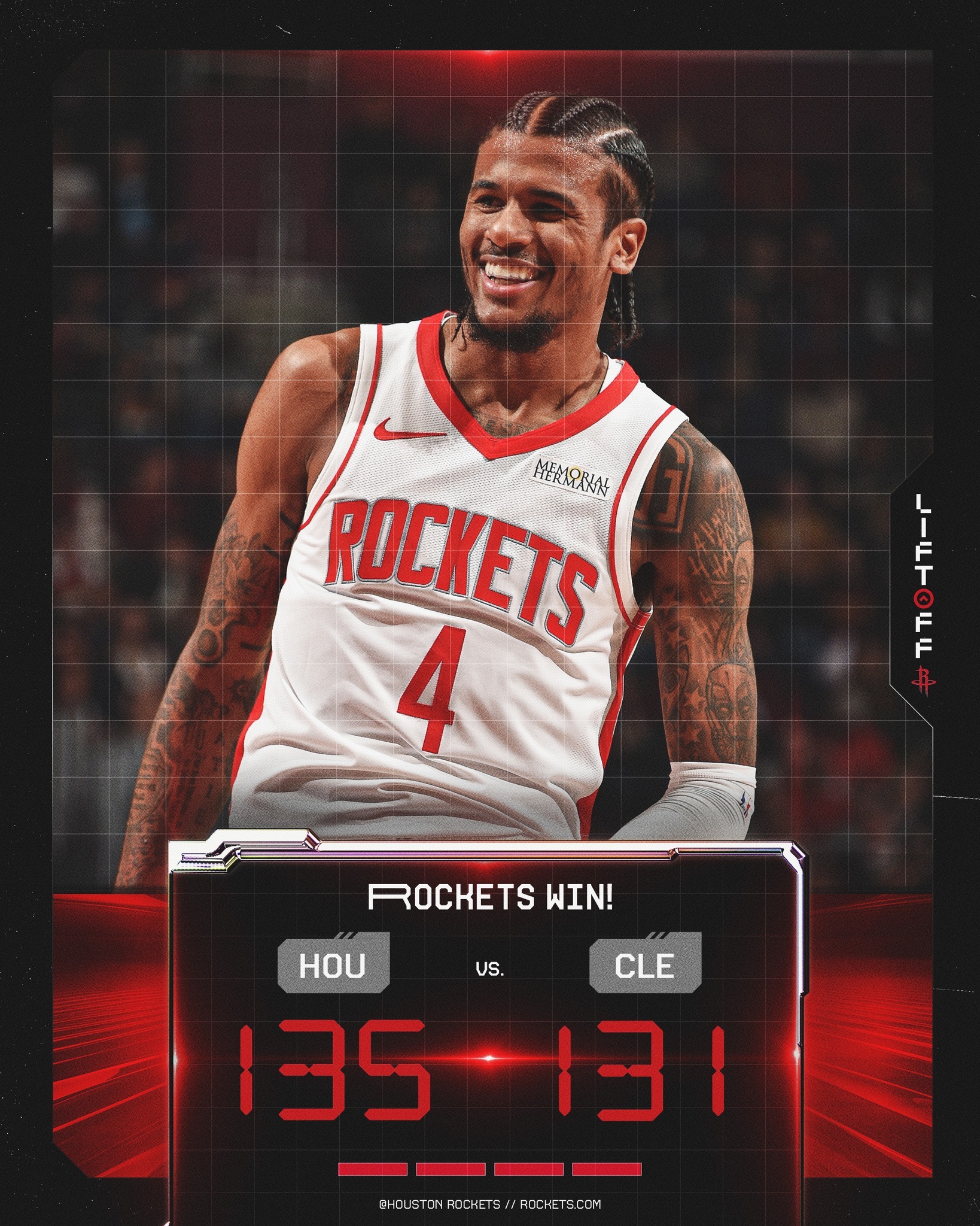 火箭主场大胜魔术，取得十胜八负战绩的简单介绍