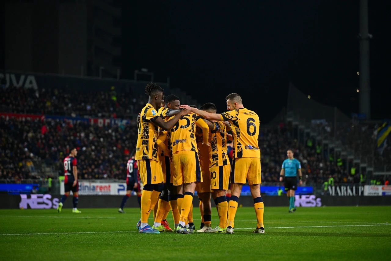 国际米兰主场不敌卡利亚里,遭遇四轮不胜 国际米兰主场不敌卡利亚里,遭遇四轮不胜