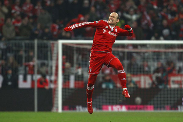 AC米兰逆转切尔西，罗本送出助攻